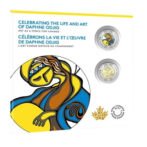 2025 Canada Celebrating Life and Art of Daphne Odjig Keepsake Card Gift Set. $2 - NumisFind