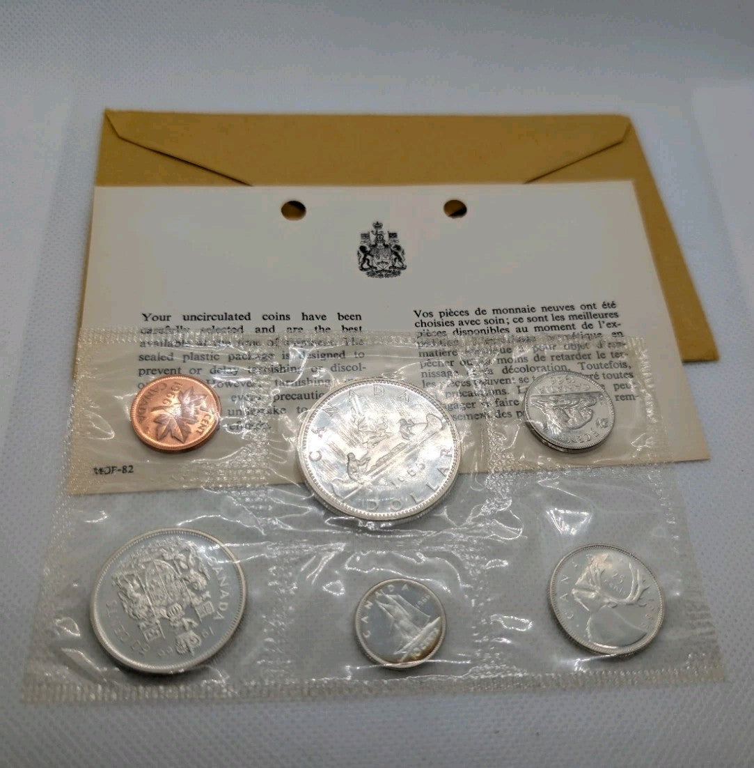 1966 Canada proof like mint set PL With original COA + Enveloppe! MINT!0