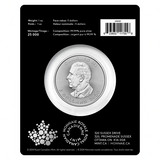2025 Treasured Silver Maple Leaf  1oz .9999 - Fireworks Privy1