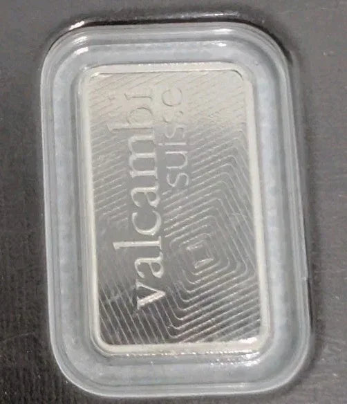 2 X 2.5 gram Platinum Bar - Valcambi Suisse - 999.5 Fine - Consecutive SN - NumisFind