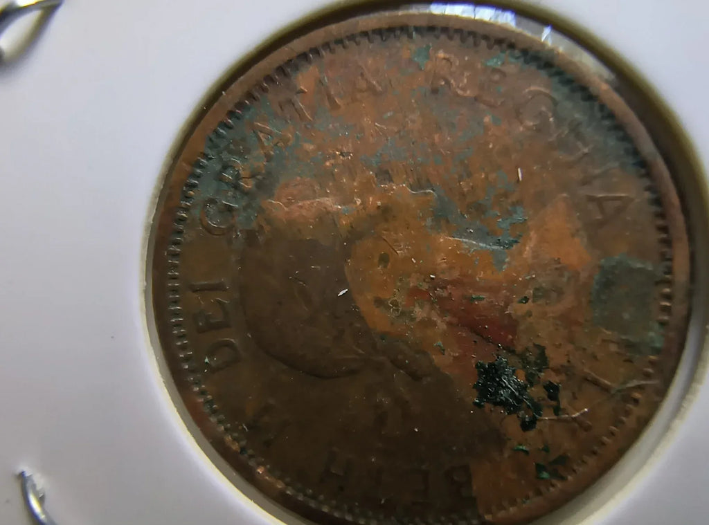 Lot Of 10 Circulated Canada 1 Cent Pre 1960 (GVG Grade) *Read Description* - NumisFind