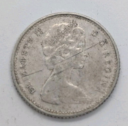 Canada 1968 10 cents Elizabeth II Canadian Silver Dime1