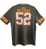 Green Bay Packers Mens Size X-Large Clay Matthews #52 Jersey Shirt A11