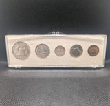 USA 1963 Silver Coins Year Set Uncirculated  w/90% Silver mint set US1
