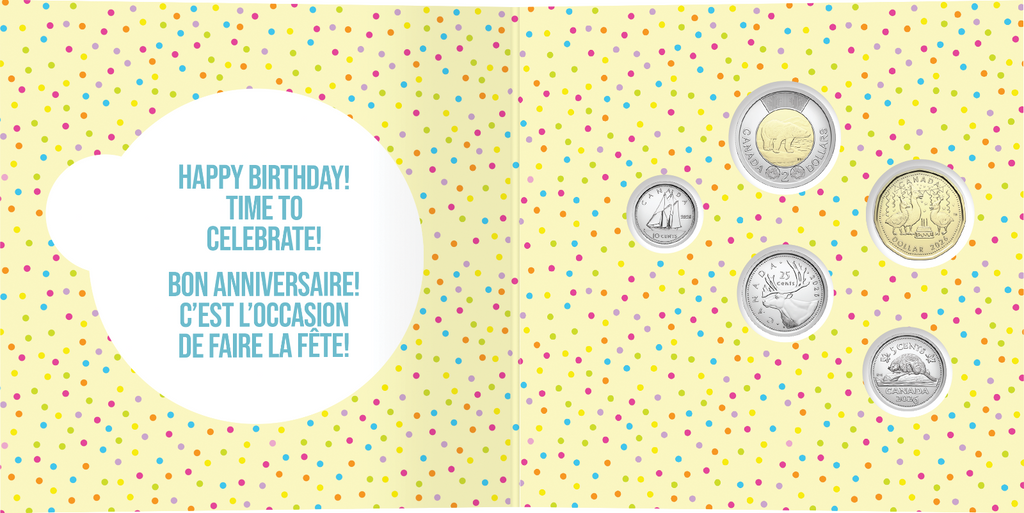 2026 Canada Birthday Gift Set – Royal Canadian Mint RCM Coin Set Keepsake3
