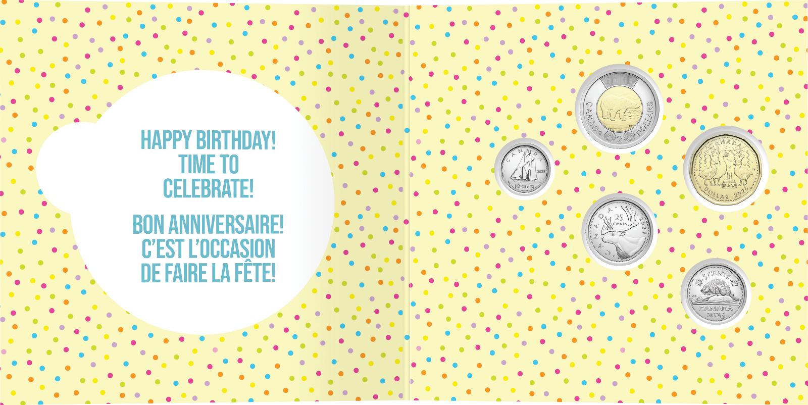 2026 Canada Birthday Gift Set – Royal Canadian Mint RCM Coin Set Keepsake3