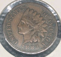 USA 1883 Indian Head penny one Cent coin About Uncirculated - AU0