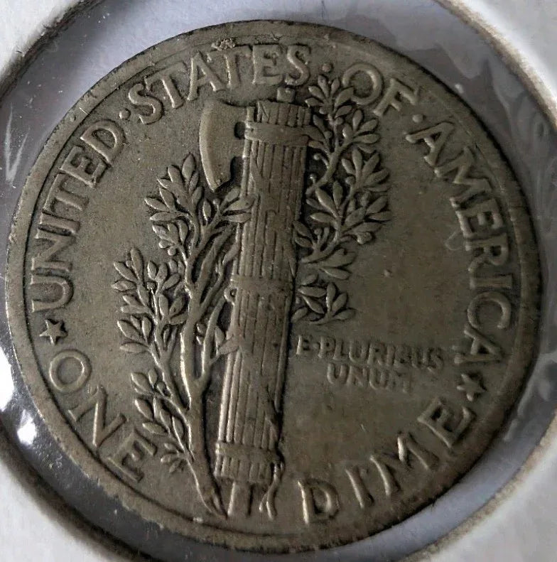Mercury dime lot of 6, 1937 To 1942. No Mint Mark Except 1938-S 90% silver coins - NumisFind