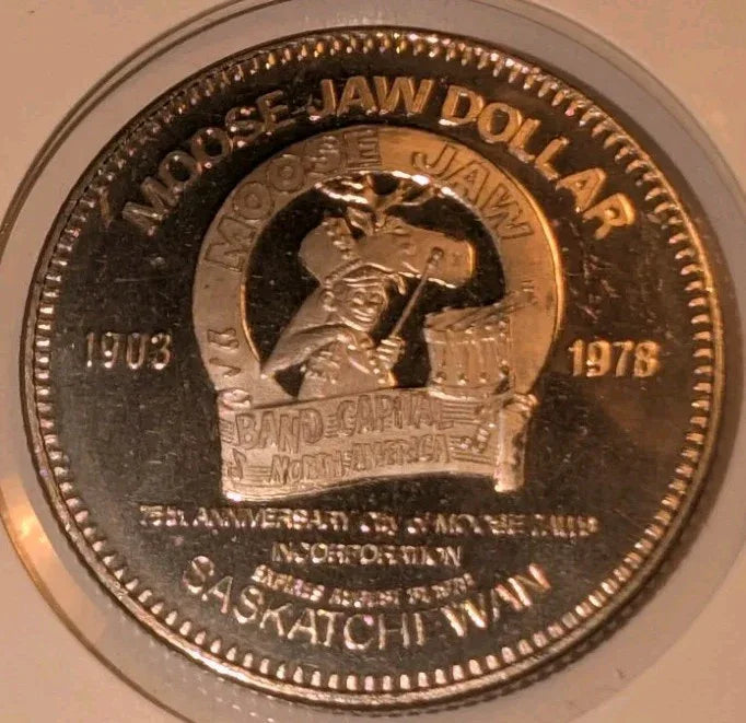 CANADA TOKEN - 1978 MOOSE JAW TRADE DOLLAR - SASKATCHEWAN - MOOSE JAW CENTENNIAL - NumisFind