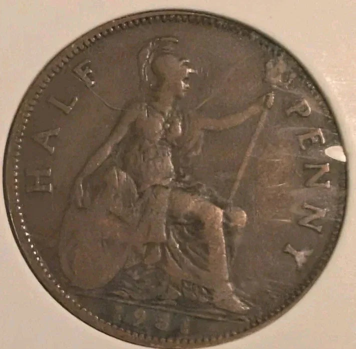 Great Britain - Penny Lot. 1903 -1967 Penny and Half Penny - CIRCULATED - NumisFind