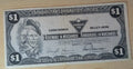 1985 Canada Tire Money 1 $ Bill0