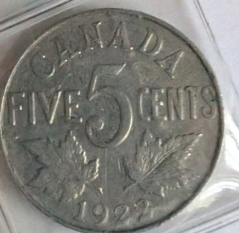 CANADA 1922 1923 1924 / 3 x NICKEL GEORGE V 5 CENT COIN LOT - NumisFind
