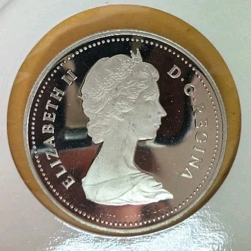Canada 1985 Voyageur Specimen Nickel Dollar!! - NumisFind