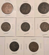 Great Britain - Penny Lot. 1903 -1967 Penny and Half Penny - CIRCULATED - NumisFind
