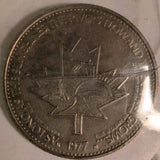 1977 - Calgary Stampede - Dollar Token - Horseshoe Mint Mark - Almost uncircula - NumisFind
